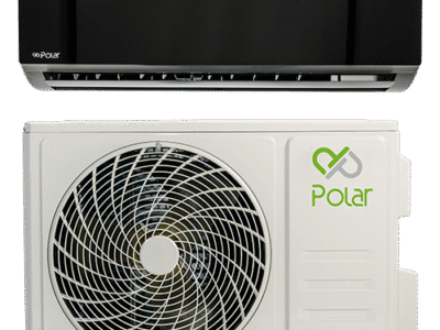Polar Rainbow Fekete 2,5 kW oldalfali monosplit klíma